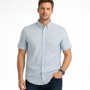 Vineyard Vines Slim Fit Murray Shirt XL – Seersucker Patchwork Preppy